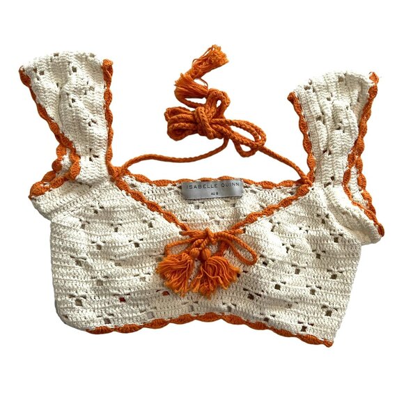Isabelle Quinn Ramona Top in Ivory Citrus - Picture 1 of 4